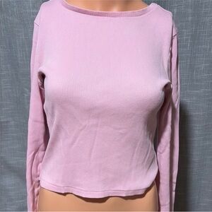 Universal Thread Light Pink Long Sleeve Top
